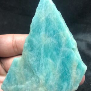 Natural Blue Amazonite Rough Stone | Mount Design Crystal 117g 92x75x12mm Natural Blue Amazonite Rough Stone | Mount Design Crystal 117g 92x75x12mm