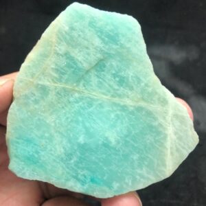 Natural Blue Amazonite Rough Stone | Heart-Shaped Crystal 89g 68x70x10mm Natural Blue Amazonite Rough Stone | Heart-Shaped Crystal 89g 68x70x10mm
