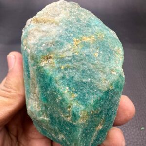 Natural Amazonite Raw Crystal, Rough Ocean Amazonite, Gemstone Amazonite 69x50x38 mm (187gm) Natural Amazonite Raw Crystal, Rough Ocean Amazonite, Gemstone Amazonite 69x50x38 mm (187gm)
