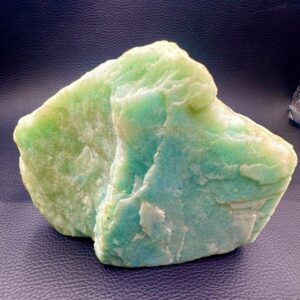 Natural Amazonite Crystal Specimen: Large Ocean Green Amazonite Mineral (2 KG, 17.8X12.6 CM) Natural Amazonite Crystal Specimen: Large Ocean Green Amazonite Mineral (2 KG, 17.8X12.6 CM)