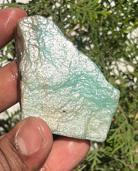 Natural Amazonite Rock Rough Natuural Crystal Rough Crystal From Brazil  Gemstone Very Nice Quality