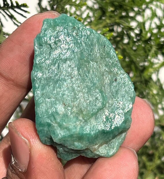 Natural Amazonite Rock Rough Natuural Crystal Rough Crystal From Brazil  Gemstone Very Nice Quality
