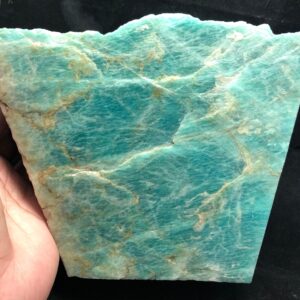 Natural Amazonite Rough Slab | Vibrant Blue Raw Specimen for Carving & Collectors 192x157x67mm Natural Amazonite Rough Slab | Vibrant Blue Raw Specimen for Carving & Collectors 192x157x67mm