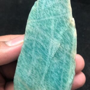 Natural Amazonite Rough Stone | Uncut Blue Slab 173.8g 96x45x21mm Natural Amazonite Rough Stone | Uncut Blue Slab 173.8g 96x45x21mm