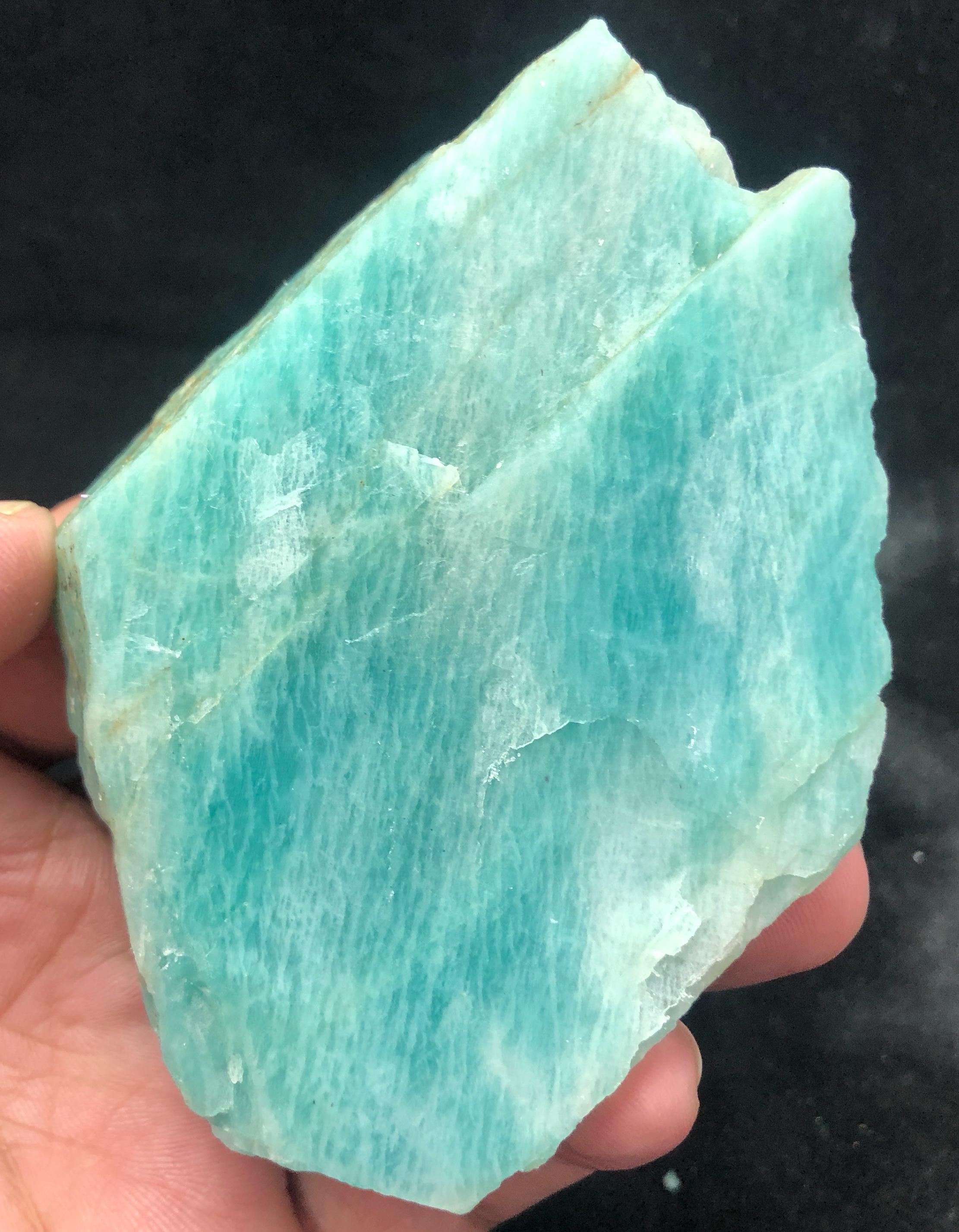 Raw Amazonite Rough Stone | Natural Blue Slab 279.9g 100x75x25mm Raw Amazonite Rough Stone | Natural Blue Slab 279.9g 100x75x25mm