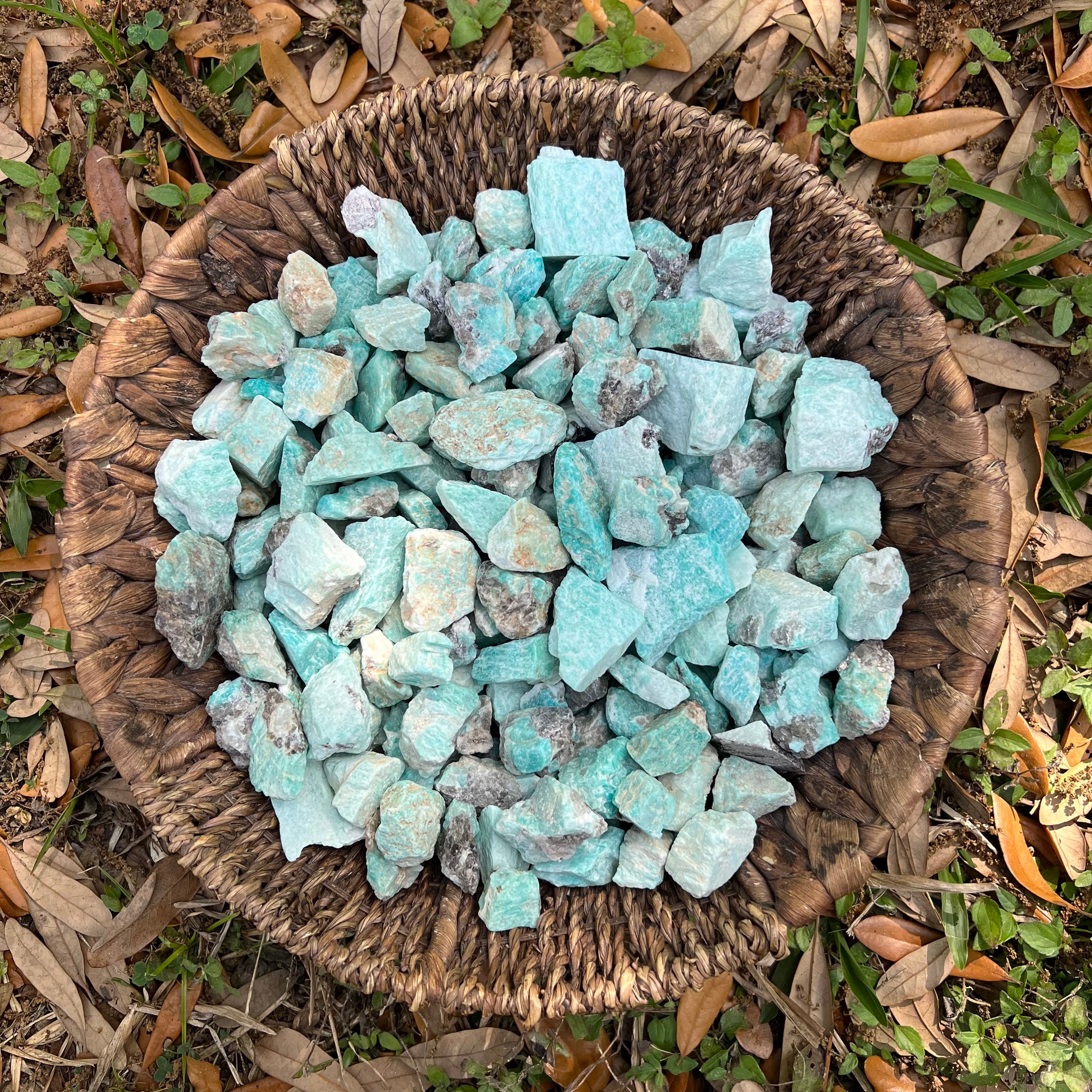 Raw Amazonite Stone - Small