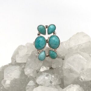 Gorgeous Amazonite Ring, Size 7 1/2 Gorgeous Amazonite Ring, Size 7 1/2