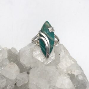 Russian Amazonite Ring, Size 7 1/2 Russian Amazonite Ring, Size 7 1/2
