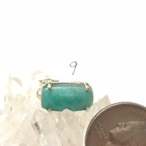Russian Amazonite Ring, Size 9 Russian Amazonite Ring, Size 9