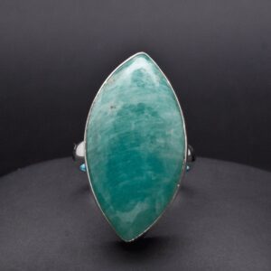 Sterling Silver Amazonite Ring SIze 7 Sterling Silver Amazonite Ring SIze 7