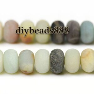15 Inch Full Strand Amazonite Matte Rondelle Spacer Beads,roundel Bead,abacus Bead,wheel Bead,frosted Beads 5x8mm 6x10mm 8x12mm For Choice 15 Inch Full Strand Amazonite Matte Rondelle Spacer Beads,roundel Bead,abacus Bead,wheel Bead,frosted Beads 5x8mm 6x10mm 8x12mm For Choice
