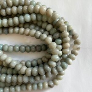 Amazonite 8x5mm rondelle Gemstone Beads-15.5 inch strand gemstone beads Amazonite 8x5mm rondelle Gemstone Beads-15.5 inch strand gemstone beads