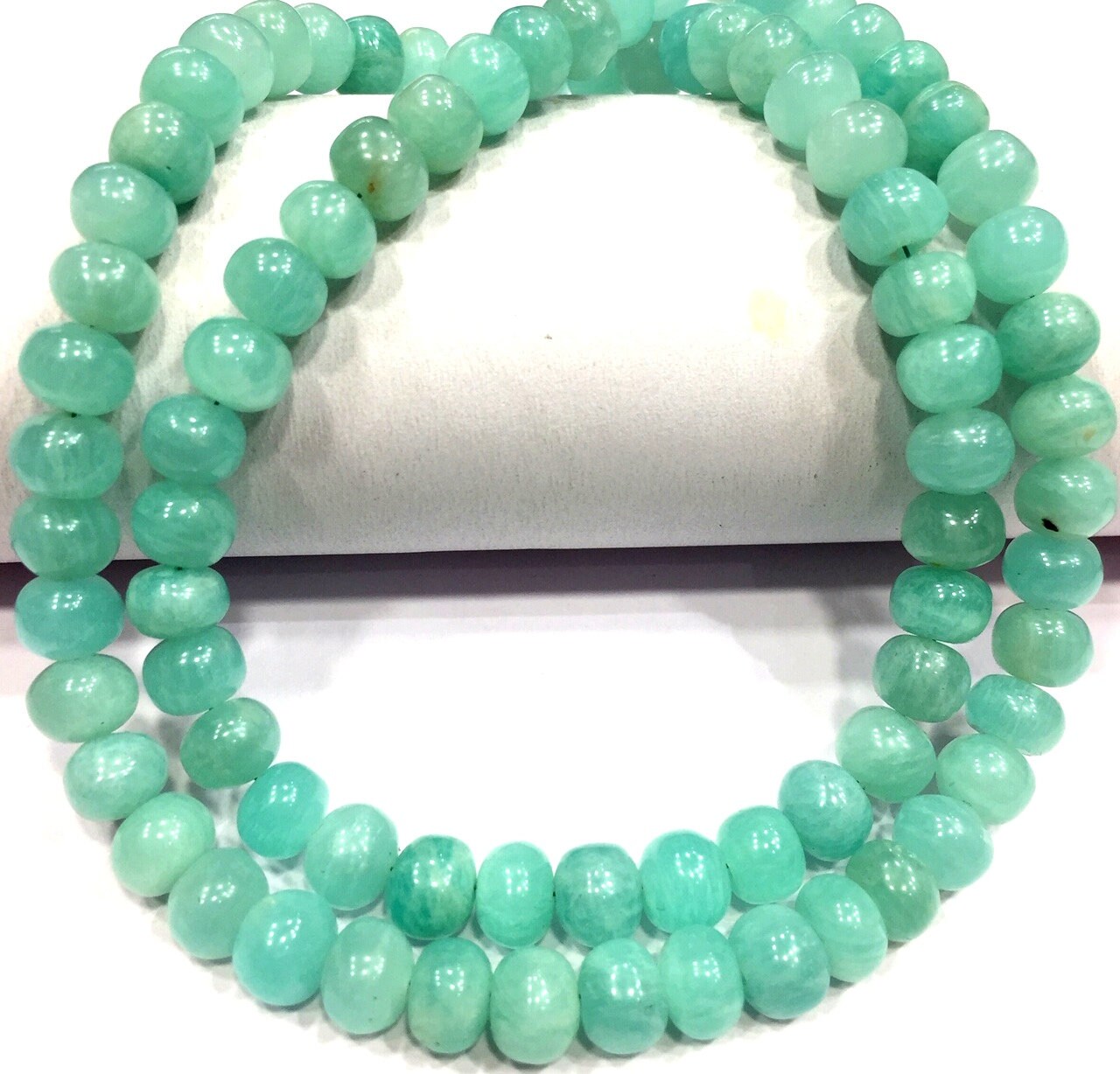 Aaa Quality~~natural Amazonite Smooth Rondelle Beads 7.mm Amazonite Gemstone Beads Jewelry Making Beads Polished Rondelle Beads. Aaa Quality~~natural Amazonite Smooth Rondelle Beads 7.mm Amazonite Gemstone Beads Jewelry Making Beads Polished Rondelle Beads.