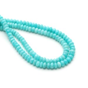 Amazonite Smooth Roundel Beads, 4.5 Mm To 6.5 Mm ,amazonite Roundel Beads, Gem Quality , 8 Inch/ 18 Inch Full Strand, Price Per Strand Amazonite Smooth Roundel Beads, 4.5 Mm To 6.5 Mm ,amazonite Roundel Beads, Gem Quality , 8 Inch/ 18 Inch Full Strand, Price Per Strand