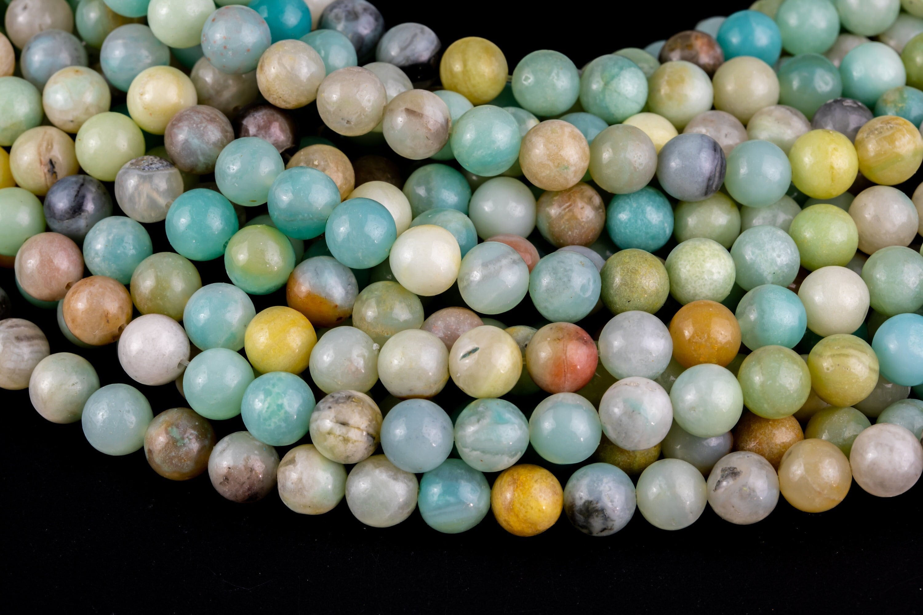 Amazonite Beads Smooth Round Sizes- 4mm, 6mm, 8mm, 10mm, 12mm-full Strand 15.5 Inch Strand- Best Quality Aaa Quality Gemstone Beads Amazonite Beads Smooth Round Sizes- 4mm, 6mm, 8mm, 10mm, 12mm-full Strand 15.5 Inch Strand- Best Quality Aaa Quality Gemstone Beads