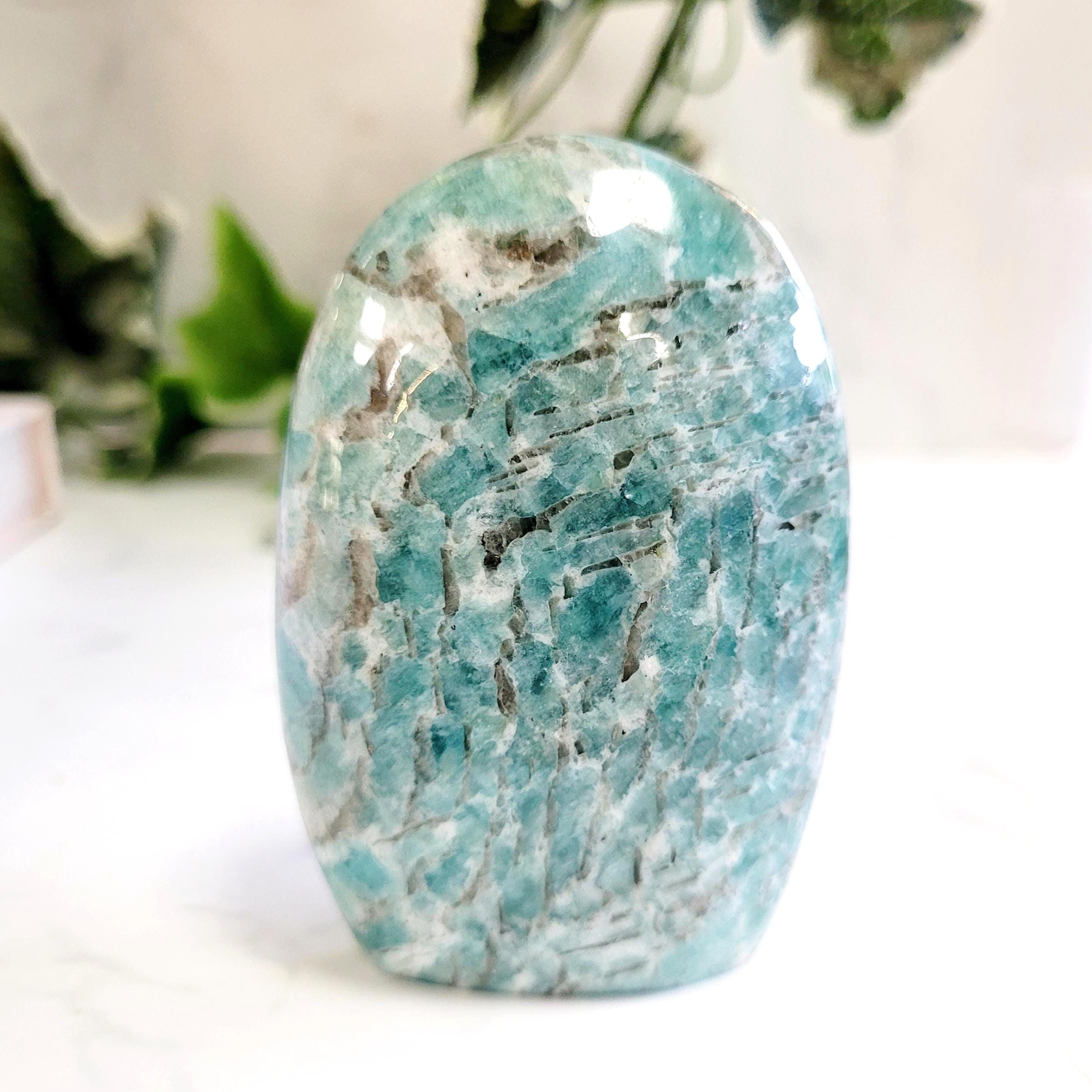 Amazonite Crystal Freeform • Ethically Sourced