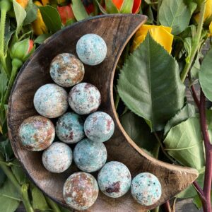 Mosaic Amazonite, Mosaic Amazonite Sphere, Qty. 1