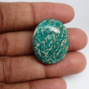 Amazonite Palm Stone - Blue Amazonite Polished Stone, Amazonite Crystal, Natural Amazonite Stone, Healing Stone, Crystal, Palm Stone.