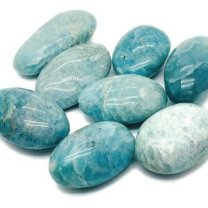 Amazonite Palm Stone - Green Amazonite Crystal – Relaxing Stone – Pa1002