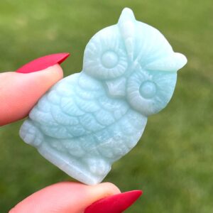 Amazonite Skull | Amazonite Crystal Skull | Amazonite Skull Carving | Carved Skull Art | Mini Crystal Skull