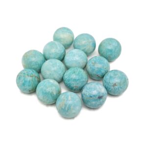 Amazonite Sphere Gemstone – Crystal Sphere - Healing Stone – Crystal Ball – Crystal Décor – 20mm - Sp1116