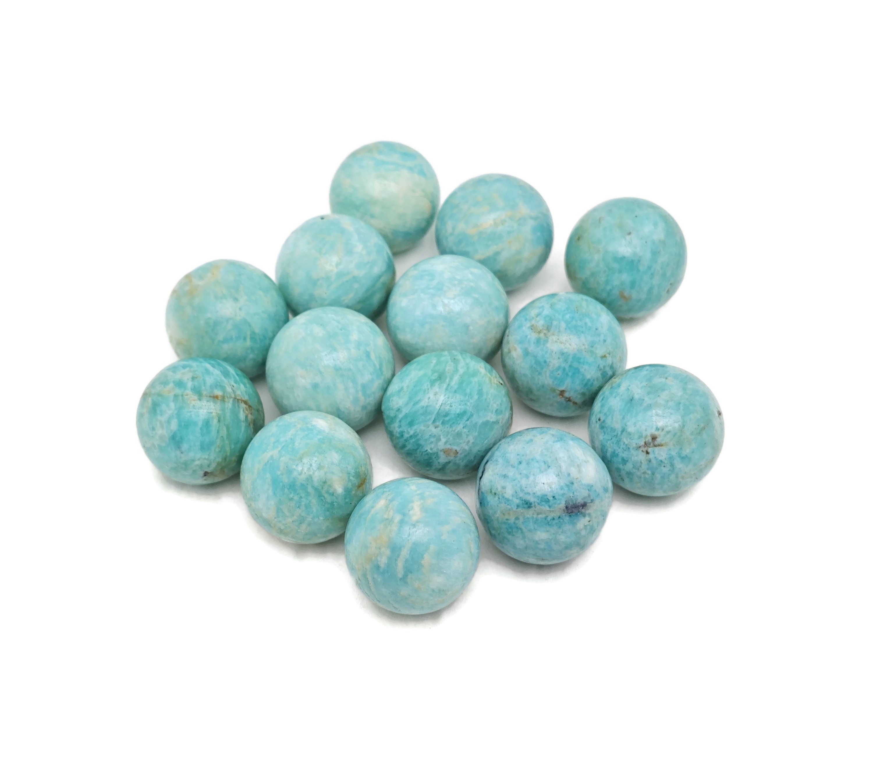 Amazonite Sphere Gemstone – Crystal Sphere - Healing Stone – Crystal Ball – Crystal Décor – 20mm - Sp1116