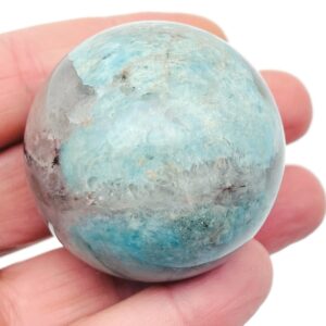 Amazonite Sphere Stone A++ – Crystal Ball - Healing Crystal Stones – Crystal Décor – 40-50mm - Ba1025