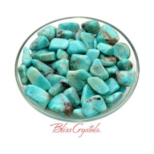 Amazonite Tumbled Stone Mixed Lot 1 Oz Green Madagascar Stone #az29