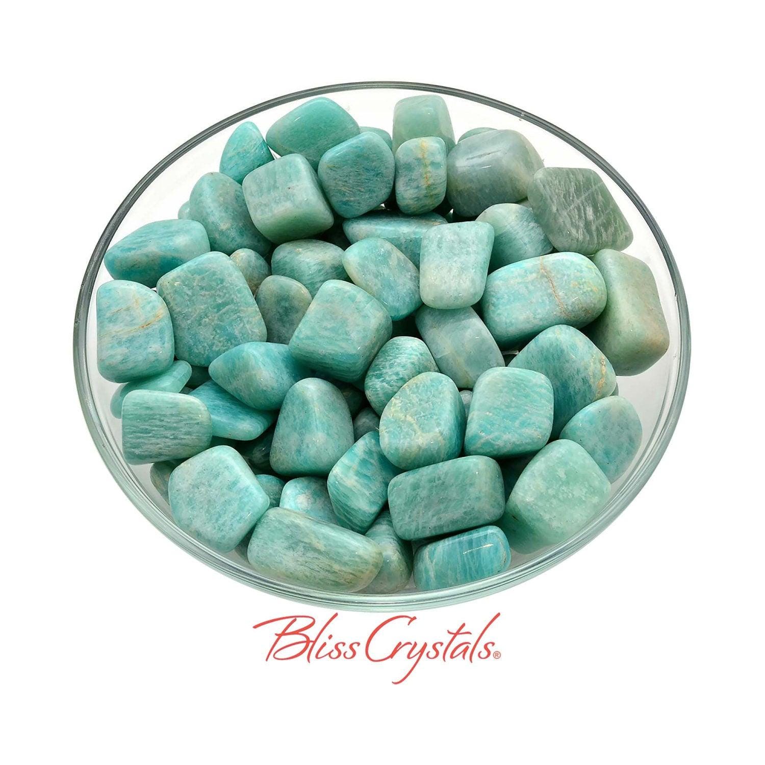 2 Amazonite Tumbled Stone Pack #am48