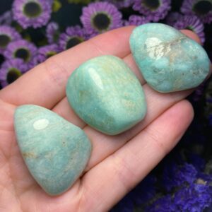 Amazonite Crystal - Polished Amazonite - Tumbled Amazonite - Natural Amazonite - Amazonite Gemstone - Authentic Amazonite - Tumbled Stone
