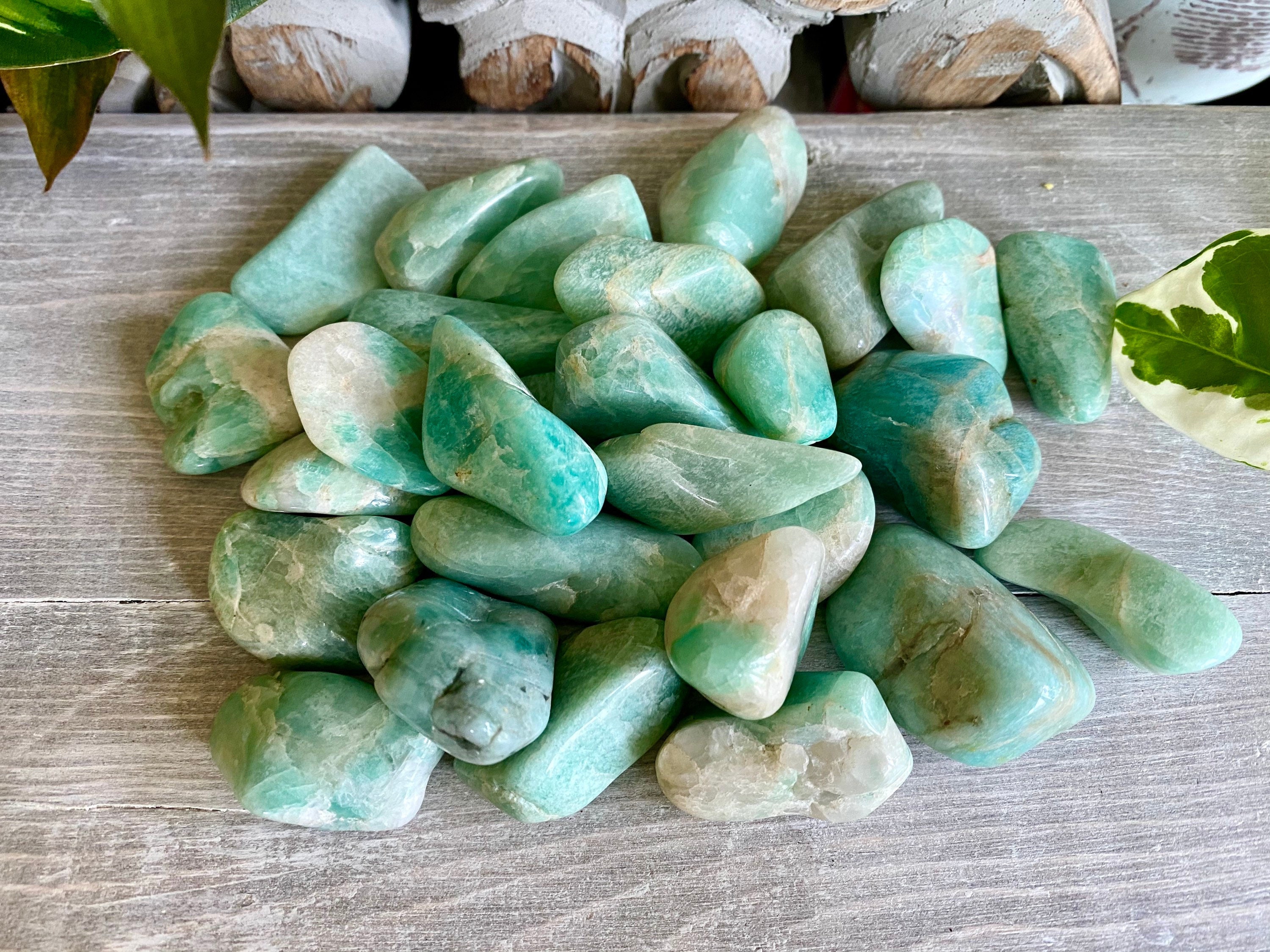 Amazonite Tumbled Stone | Crystal Gemstone