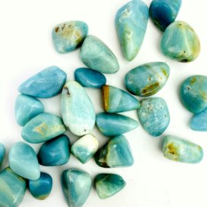 Amazonite Tumbled Stones - 1/2 Lb Or 1 Lb (ts-181)