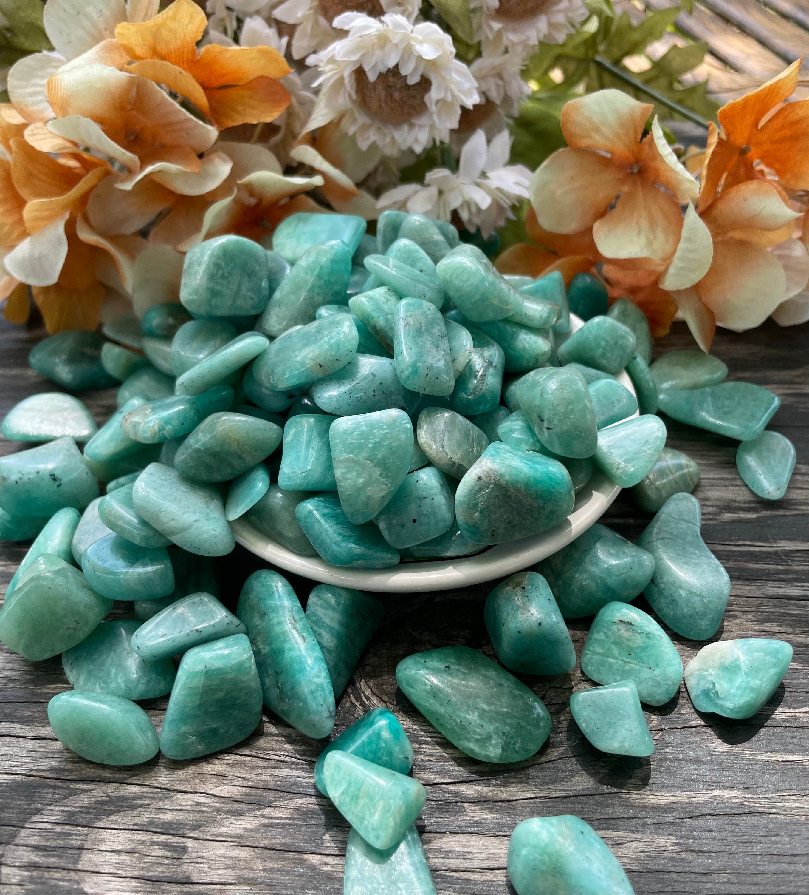 Amazonite, Amazonite Tumble, Qty. 2