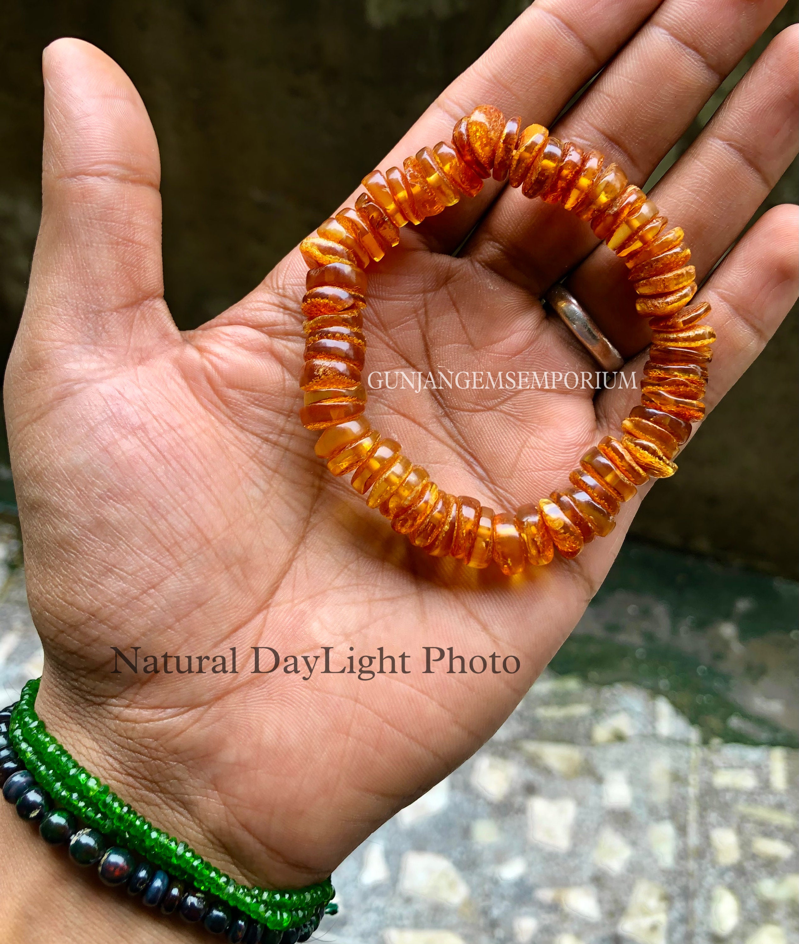 100% Authentic~~amber Bracelet Natural Amber Beads Baltic Amber Smooth Tyres Yellow Amber Wheels Rare Amber Jewelry Genuine Amber Jewellery