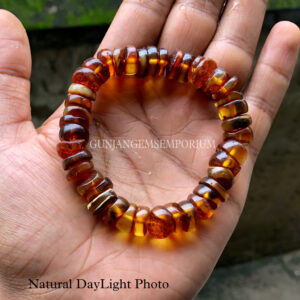 100% Authentic~~amber Bracelet Natural Amber Beads Baltic Amber Smooth Tyres Yellow Amber Wheels Rare Amber Jewelry Genuine Amber Jewellery