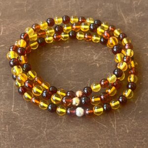 High Quality Amber Bracelet – 5mm Beads, Handmade Healing Jewelry, Boho, Grounding EMF Protective Energy, Gift for Men and Women High Quality Amber Bracelet – 5mm Beads, Handmade Healing Jewelry, Boho, Grounding EMF Protective Energy, Gift for Men and Women