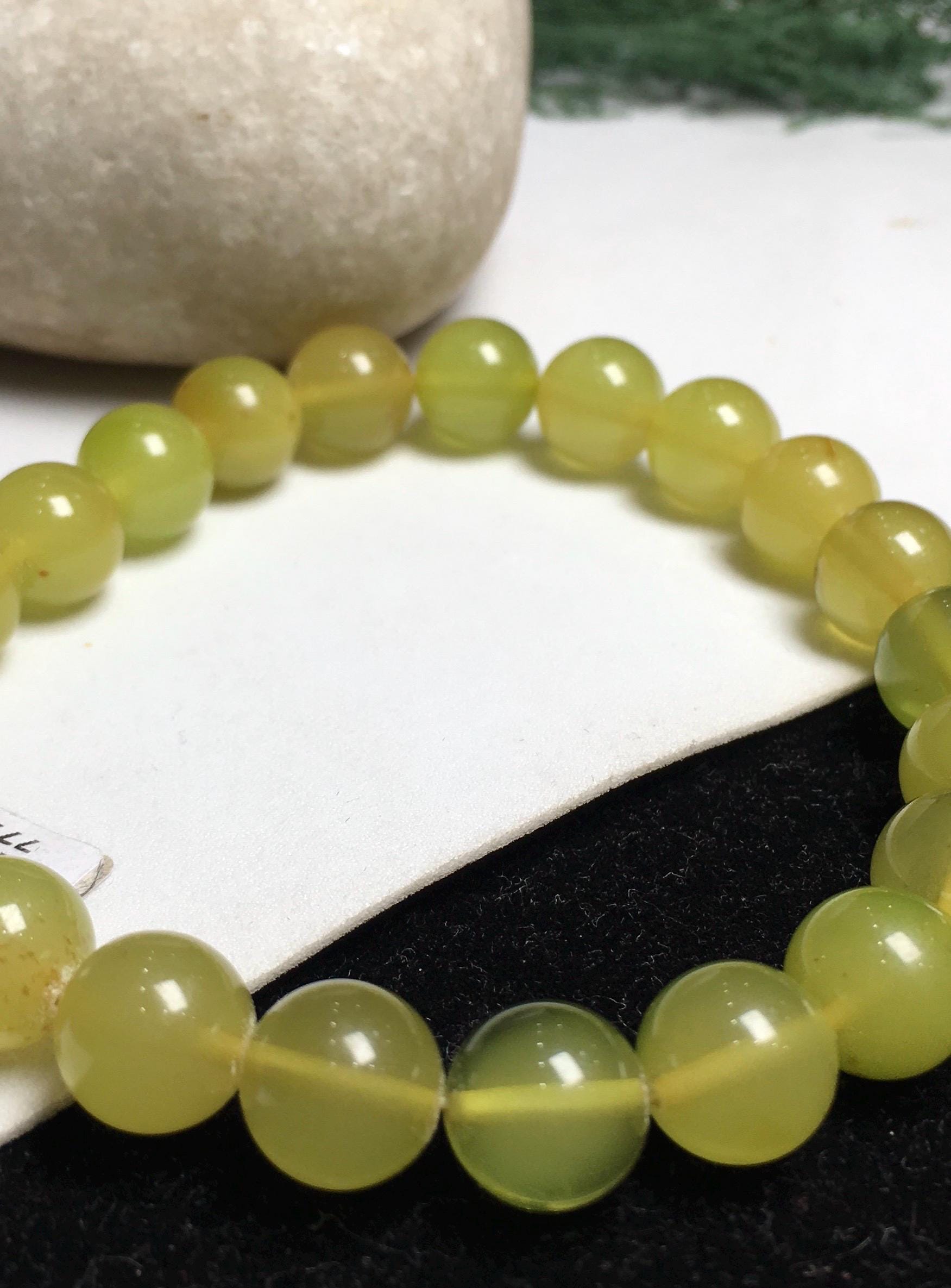 Stunning Natural Amber , 9mm Smooth Round Beaded Bracelet , 7 Inches Gemstone Adjustable Bracelet , Unisex Bracelet For Daily Use
