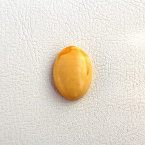 Natural Baltic Amber Oval Cabochon Gemstone 13x18mm Loose Stone For Jewelry 3.34ct