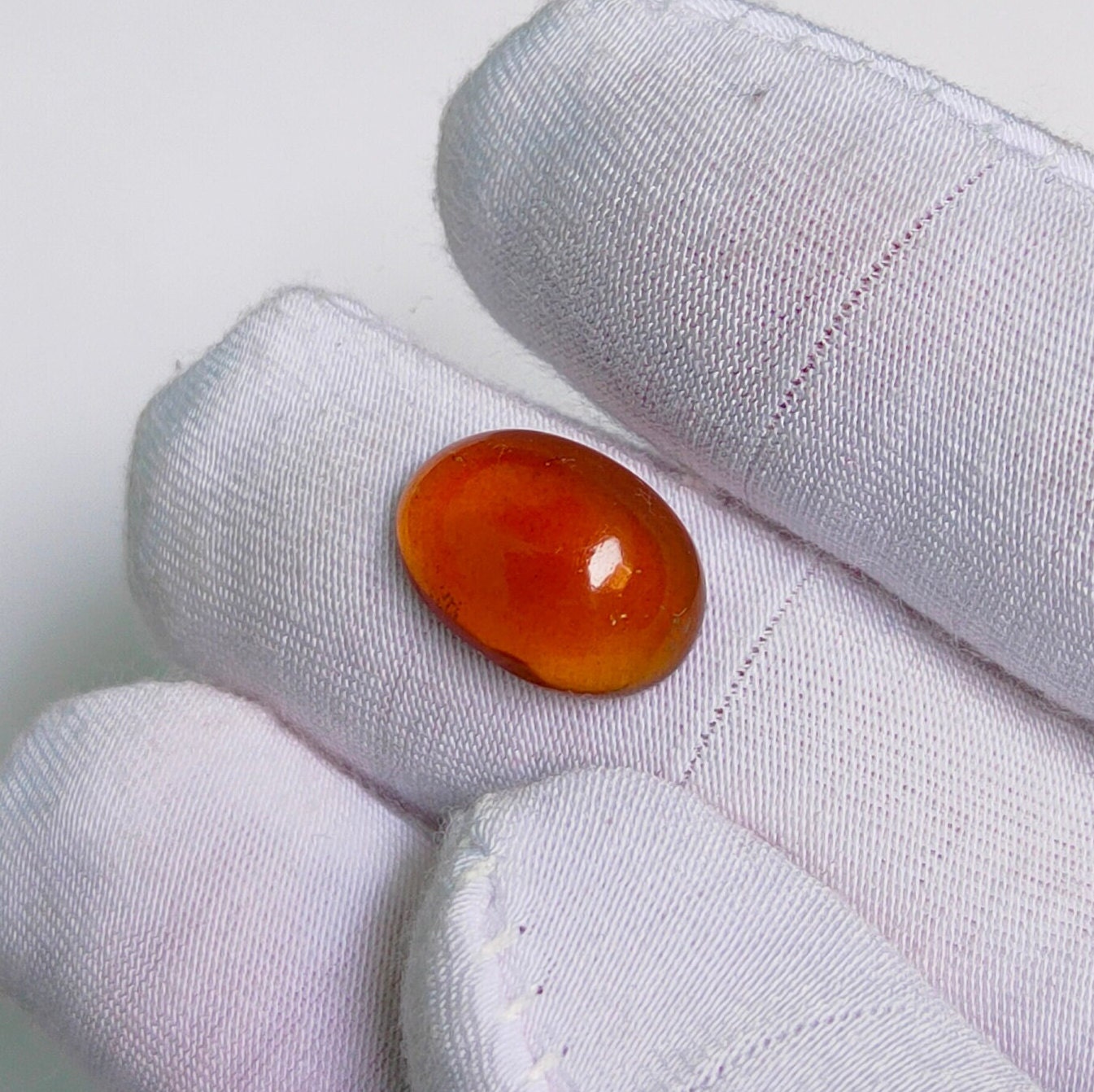 Natural Amber Stone, Oval Natural Amber Stone, Oval Cabochon Amber Stone, Natural Amber Gemstone For Jewelry