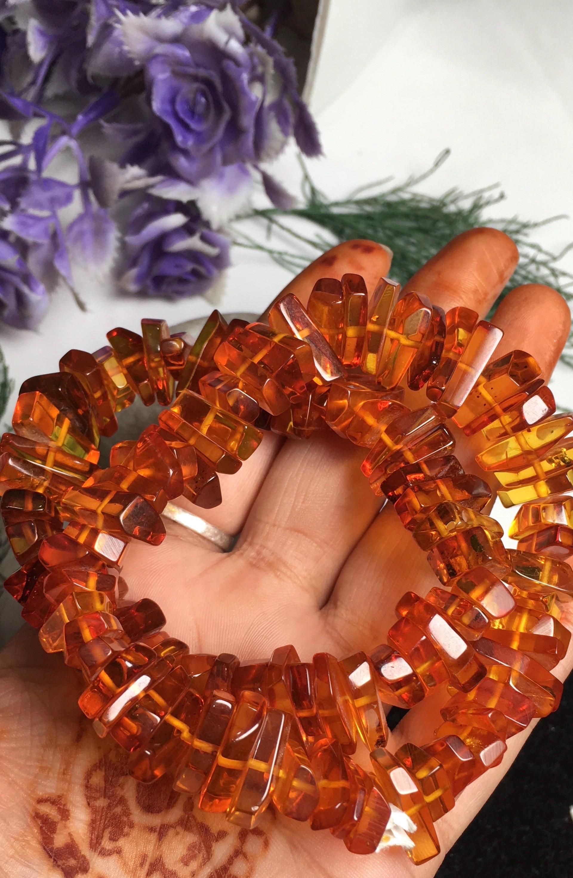 Natural Amber Smooth Nuggets Gemstone Beaded Bracelet, Size 5-7 Mm Uneven Shape 7 Inches Stunning Bracelet, Aaa Unisex Bracelet Natural Amber Smooth Nuggets Gemstone Beaded Bracelet, Size 5-7 Mm Uneven Shape 7 Inches Stunning Bracelet, Aaa Unisex Bracelet