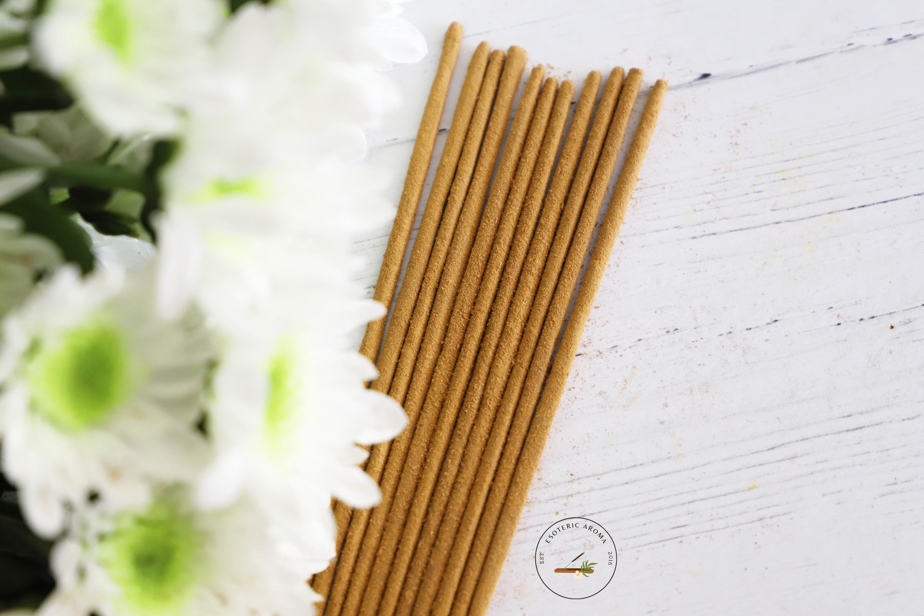 Enchanting Incense Sticks: Sage & Amber Scent - Masala Incense