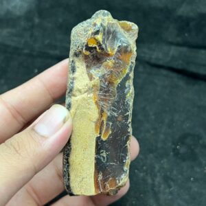 Authentic Natural Red Amber Rough | Transparent Chunk 82.6g 98x33x36mm