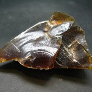 Rare Large Blue Amber Raw Piece Fluorescent From Indonesia - 2.6" - 25.17 Grams