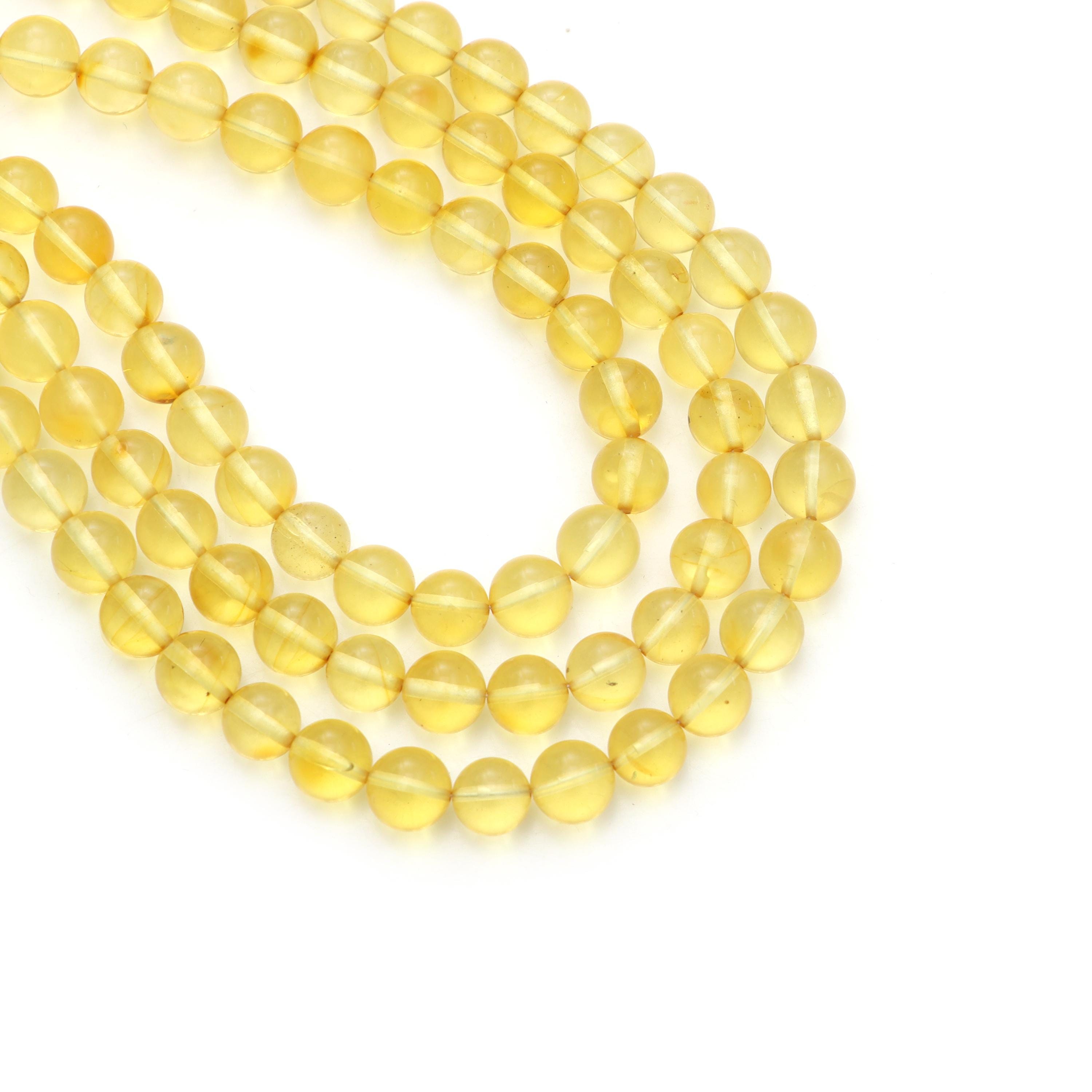 Natural Amber Smooth Round Balls Gemstone, 7 Mm To 7.5 Mm, Amber Round Jewelry Making Gemstone Beads, 18 Inch Full Strand, Price Per Strand Natural Amber Smooth Round Balls Gemstone, 7 Mm To 7.5 Mm, Amber Round Jewelry Making Gemstone Beads, 18 Inch Full Strand, Price Per Strand