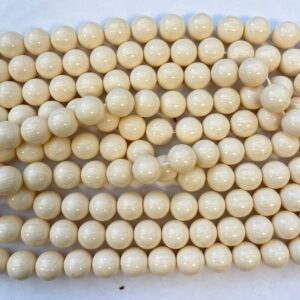 Reconstructed Amber 10mm 12mm 16mm Round Gemstone Bead--15.5 inch strand