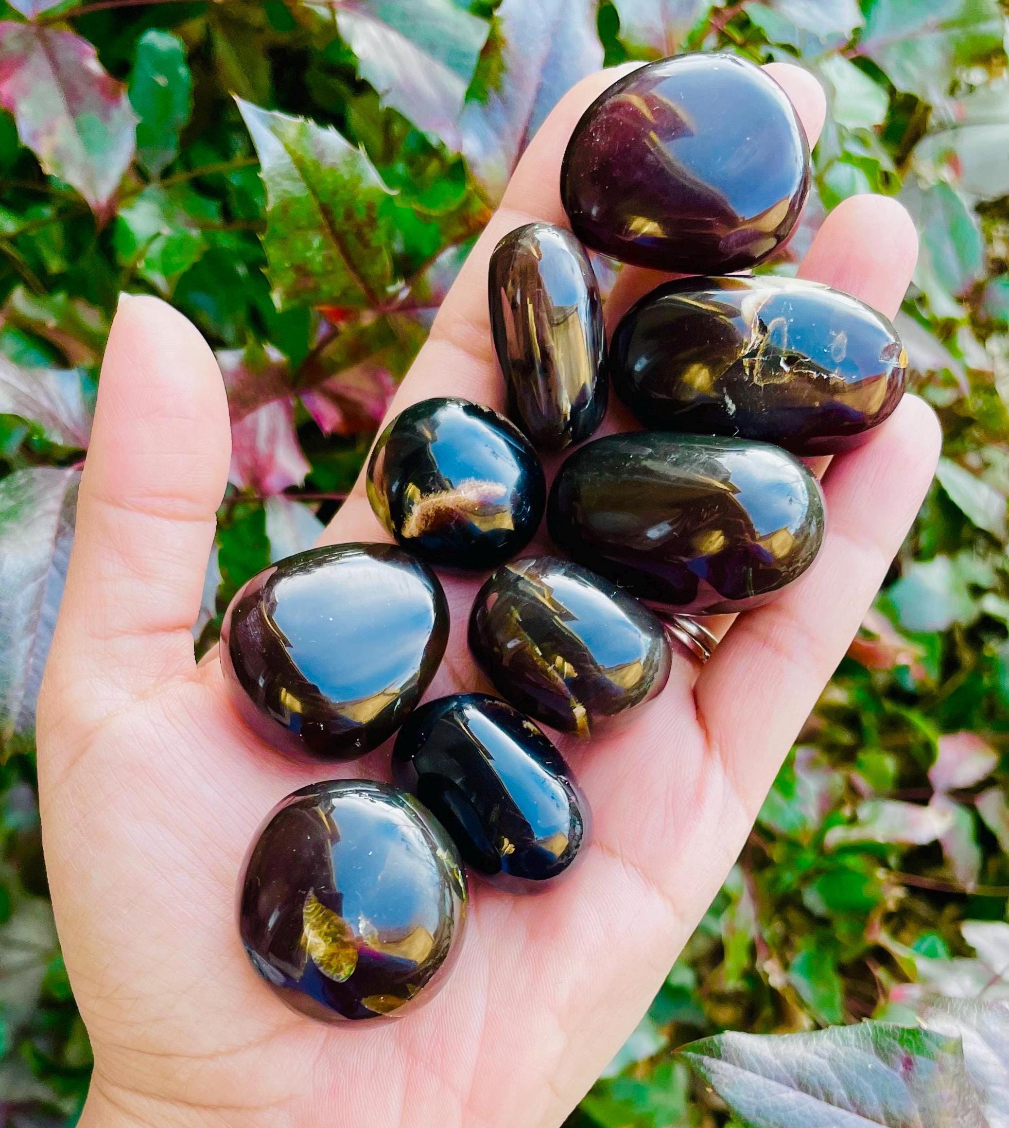 Polished Amber Stone (1) Tumbled Amber Crystal | Genuine Natural Amber Mineral Specimen, Natural Gemstone Light Weight