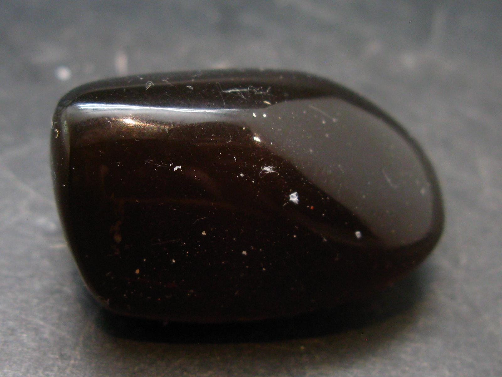 Rare Large Blue Amber Tumbled Piece Fluorescent From Indonesia - 1.3" - 8.40 Grams
