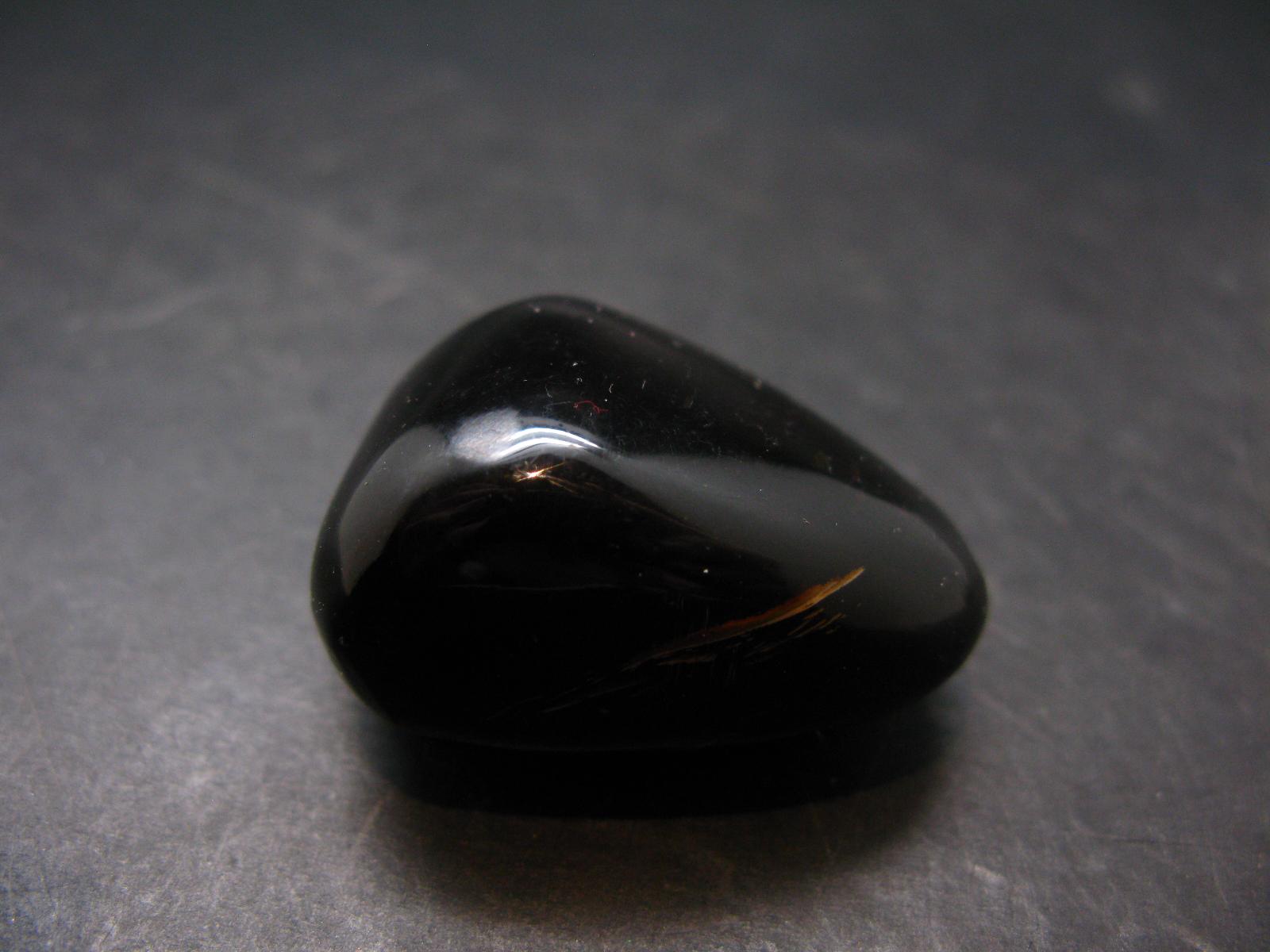 Rare Large Blue Amber Tumbled Piece Fluorescent From Indonesia - 1.3" - 10.07 Grams Rare Large Blue Amber Tumbled Piece Fluorescent From Indonesia - 1.3" - 10.07 Grams