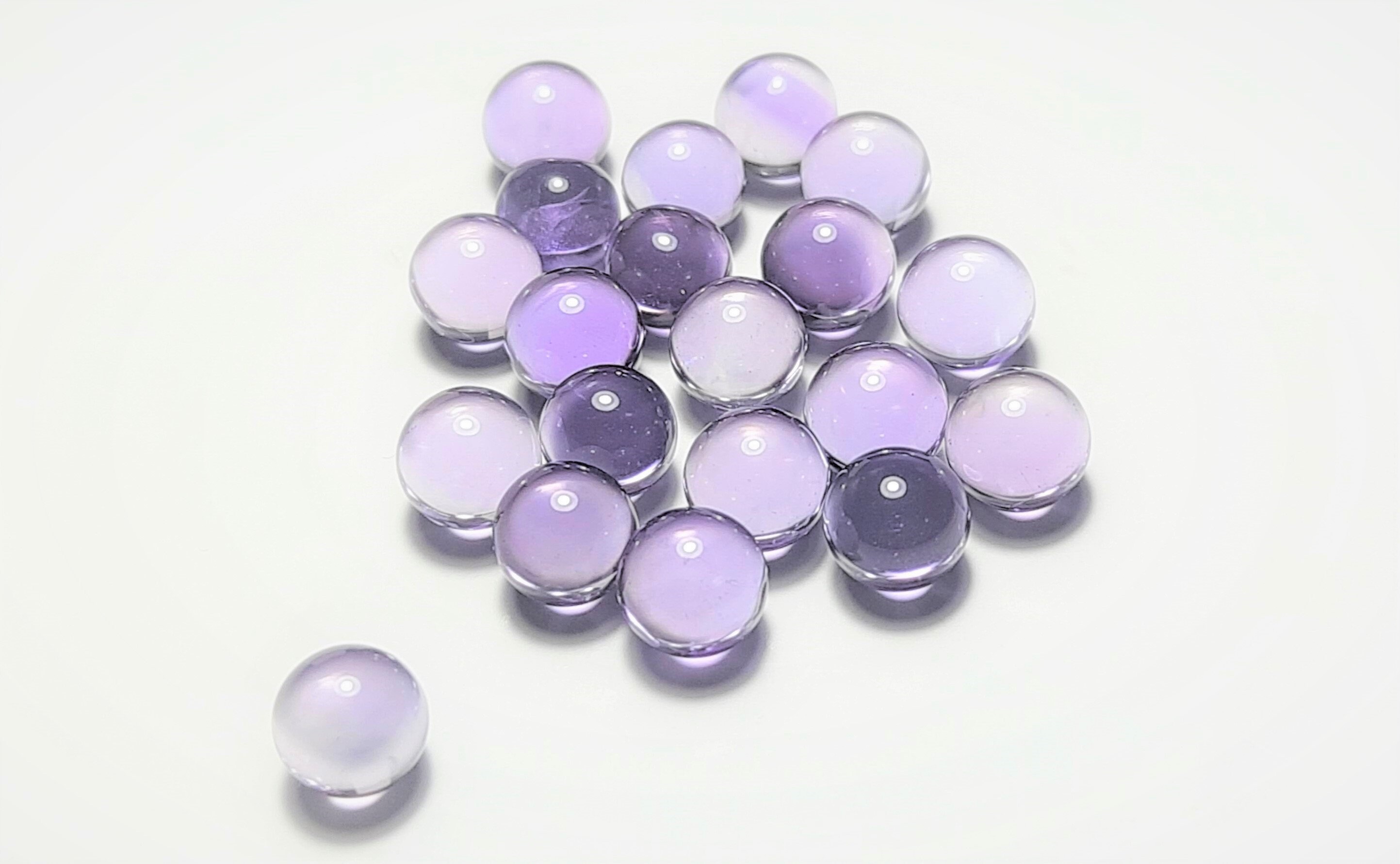 Natural Amethyst Cabochon Ball: 6x6 Mm Round Gemstone