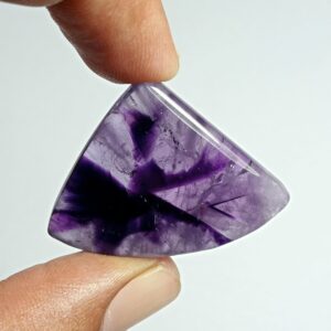 Natural Amethyst Cabochon: Loose Gemstone For Jewelry Making (43cts, 36 X 27 Mm) Natural Amethyst Cabochon: Loose Gemstone For Jewelry Making (43cts, 36 X 27 Mm)